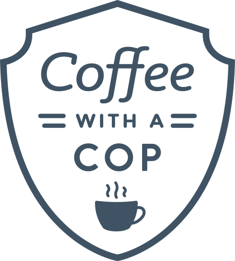 Coffee With A Cop - National Coffee With A Cop Day (458x510), Png Download