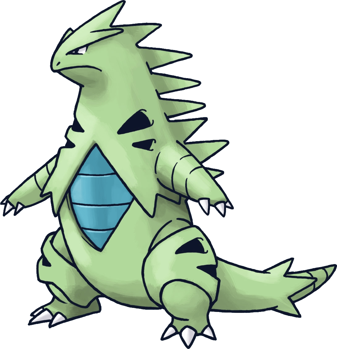 Tyranitar Pokemon - Tyranitar Png (1093x1130), Png Download