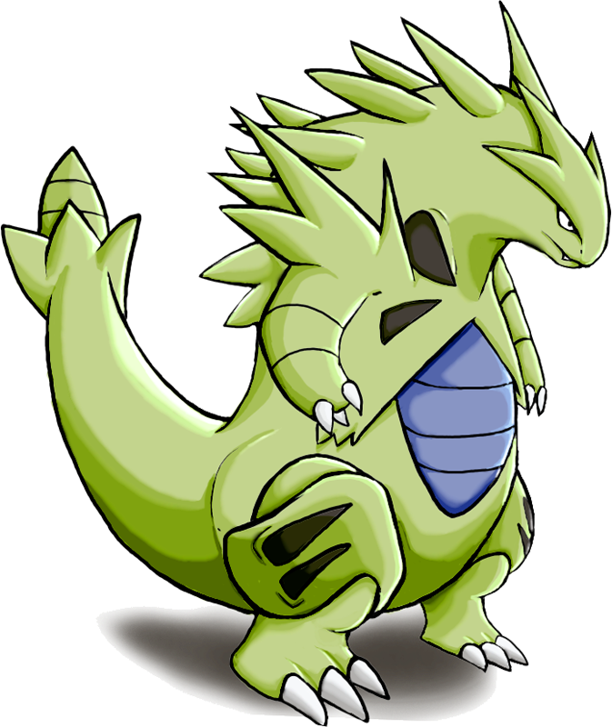 Shiny Tyranitar Pokédex - Iguana Pokemon (673x800), Png Download