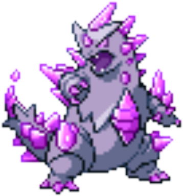 Crystal Tyranitar - Tyranitar Sprite (420x420), Png Download
