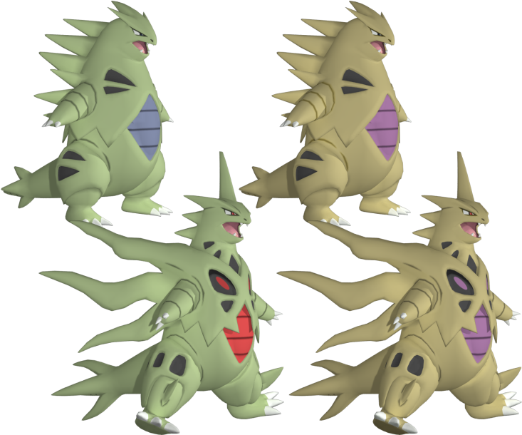 Download Zip Archive - Tyranitar (750x650), Png Download