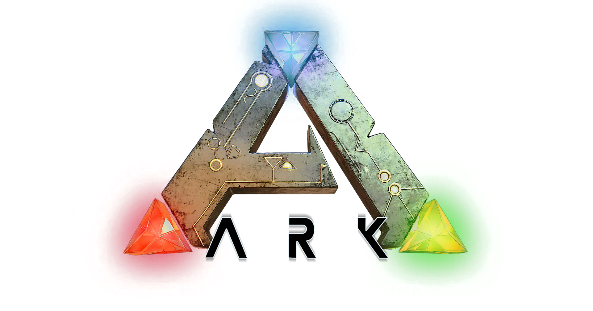 Ark Survival Evolved Wallpaper Logo Fond Blanc (1920x1080), Png Download