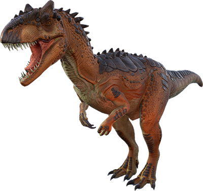 Allosaurus Kibble - Ark Survival Evolved Allosaurus (400x376), Png Download