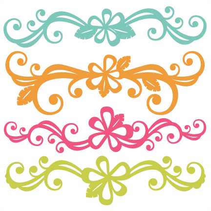 Hibiscus Flourishes Svg Scrapbook Cut File Cute Clipart - Scrapbooking (432x432), Png Download