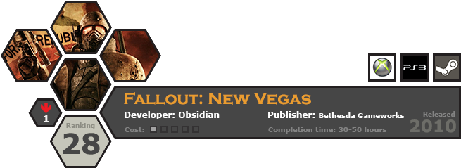New Vegas Re-united The Series With Many Of The Employees - Fallout New Vegas Dlc - Couriers Stash (700x260), Png Download