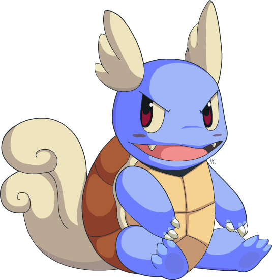 Wartortle By *happycrumble On Deviantart - Wartortle Cute (535x550), Png Download
