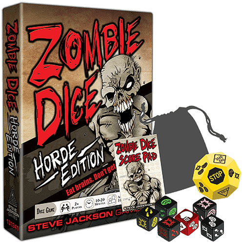 Zombie Dice Horde Edition (498x498), Png Download