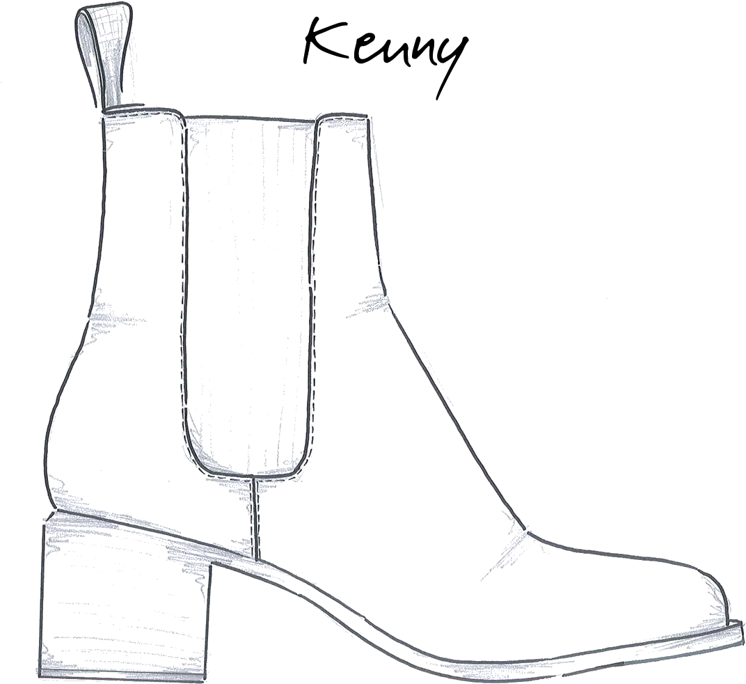 Picture Library Library Aw The Kenny Is - Boots Drawing For Girl (1147x1147), Png Download