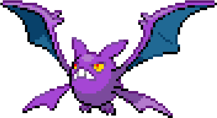 Crobat - Zubat Golbat And Crobat (1200x800), Png Download