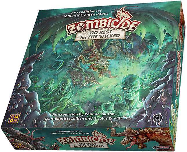 The Zombicide - Zombicide Green Horde, The Game Steward (700x548), Png Download