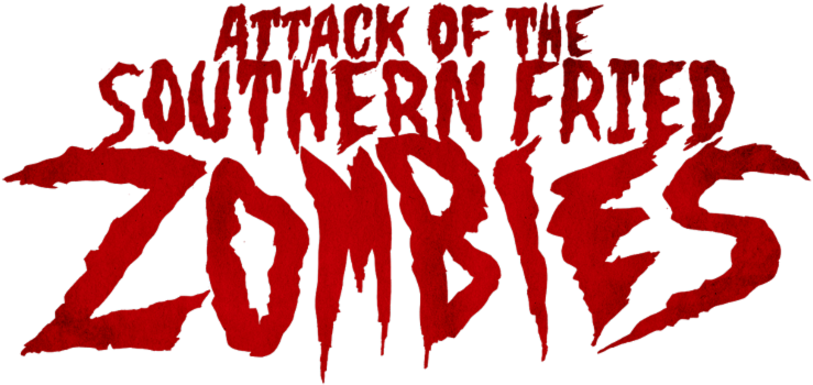 59936ff4 F50d 4252 A6ea 9e039a56b9c9 - Attack Of The Southern Fried Zombies Logo (800x360), Png Download