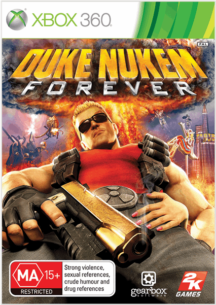 2k Games Duke Nukem Forever (600x600), Png Download