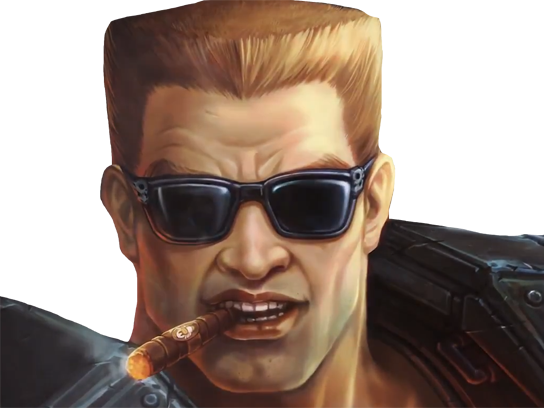 Lien Direct, - Duke Nukem (544x408), Png Download
