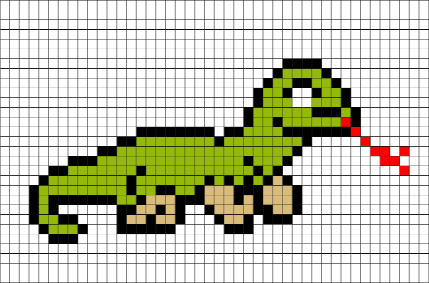Our Flag Is Kinda Boring, - Komodo Dragon 8 Bit (880x581), Png Download