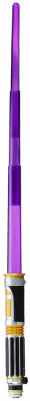 Electronic Lightsaber - Star Wars Mace Windu Electronic Lightsaber Toy (400x400), Png Download
