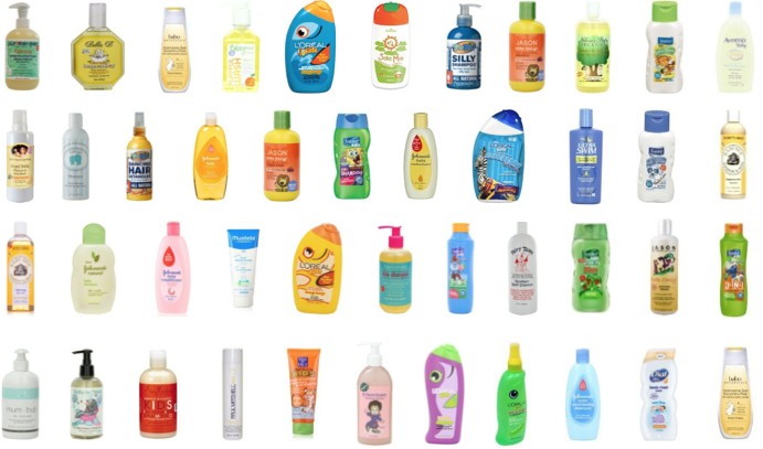 All The Products Come In Similar Plastic Bottles, All - Graphic Design (691x407), Png Download