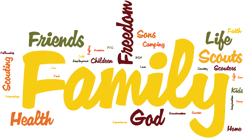 Thankful-scouters - Portable Network Graphics (800x466), Png Download