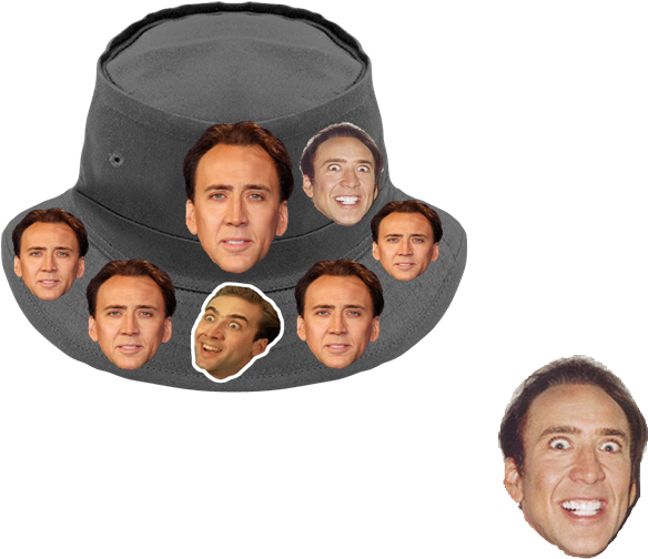 The Glorious Nicolas Cage - Nicolas Cage (685x586), Png Download