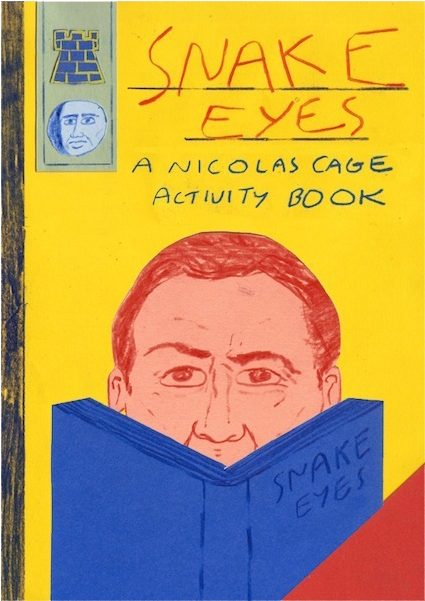 A Nicolas Cage Activity Book (612x612), Png Download