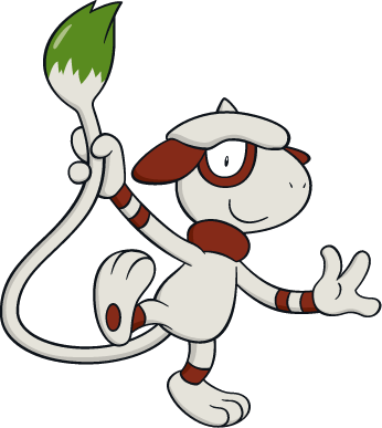20kib, 346x387, Smeargle - Pokemon Smeargle (346x387), Png Download