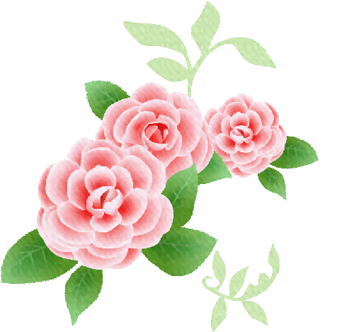 Kit De Rosas Y Flores Vintage Para Diseños Png - Rosas Vintage Png (500x469), Png Download