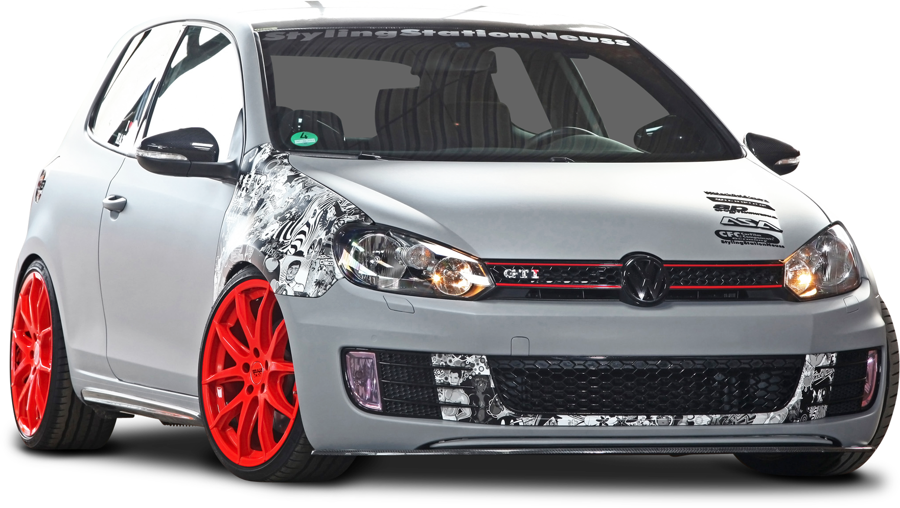 Volkswagen Golf Vi Gti Car Png Image - Vw Golf Gti Png (1911x1079), Png Download