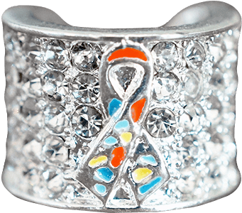 Awareness Ribbon Stethoscope Charms - Awareness Ribbon (478x478), Png Download