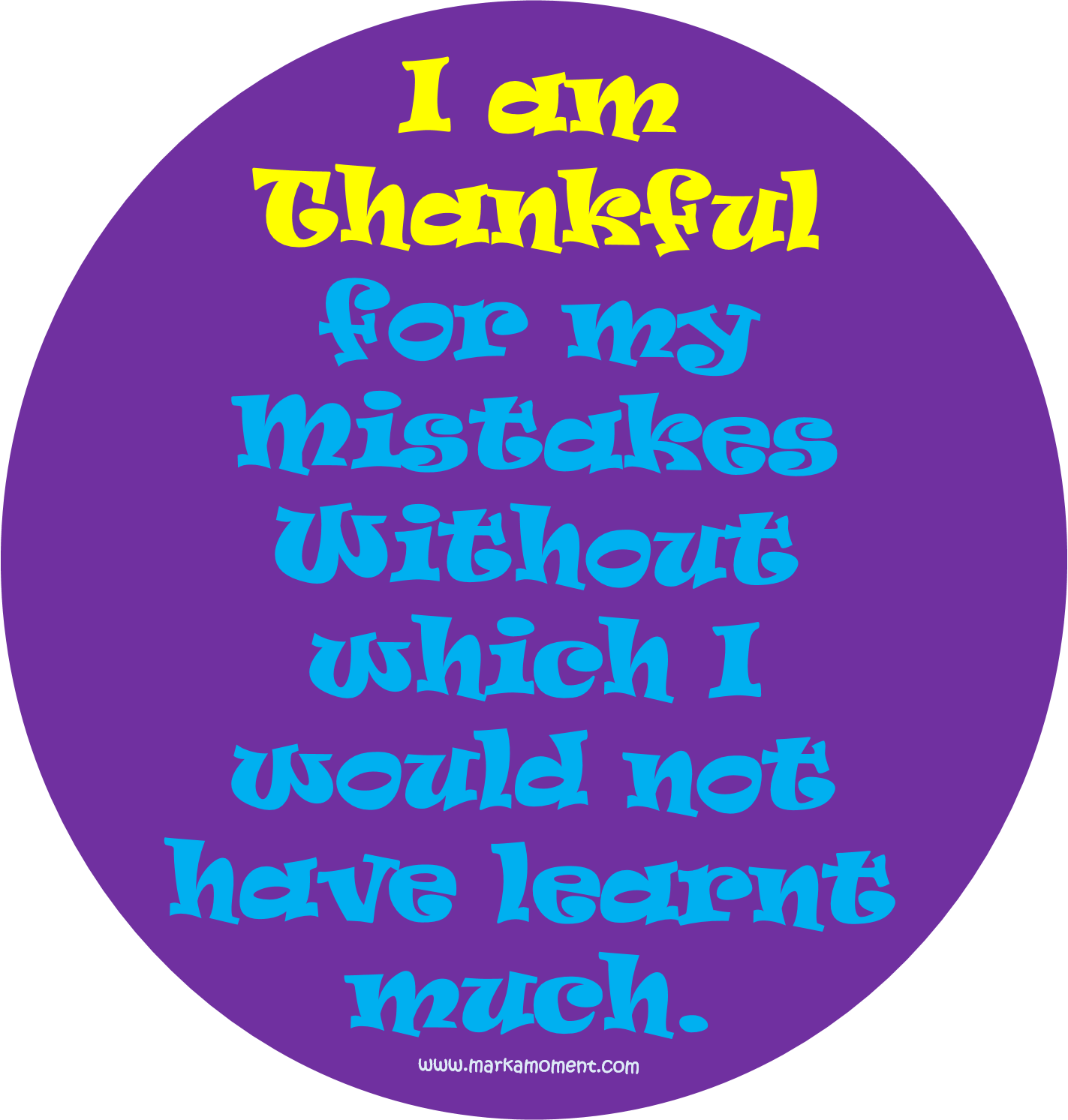 I Am Thankful Affirmations %287%29 1,423×1,493 - Under My Skin Sticker (rectangle) (1423x1493), Png Download