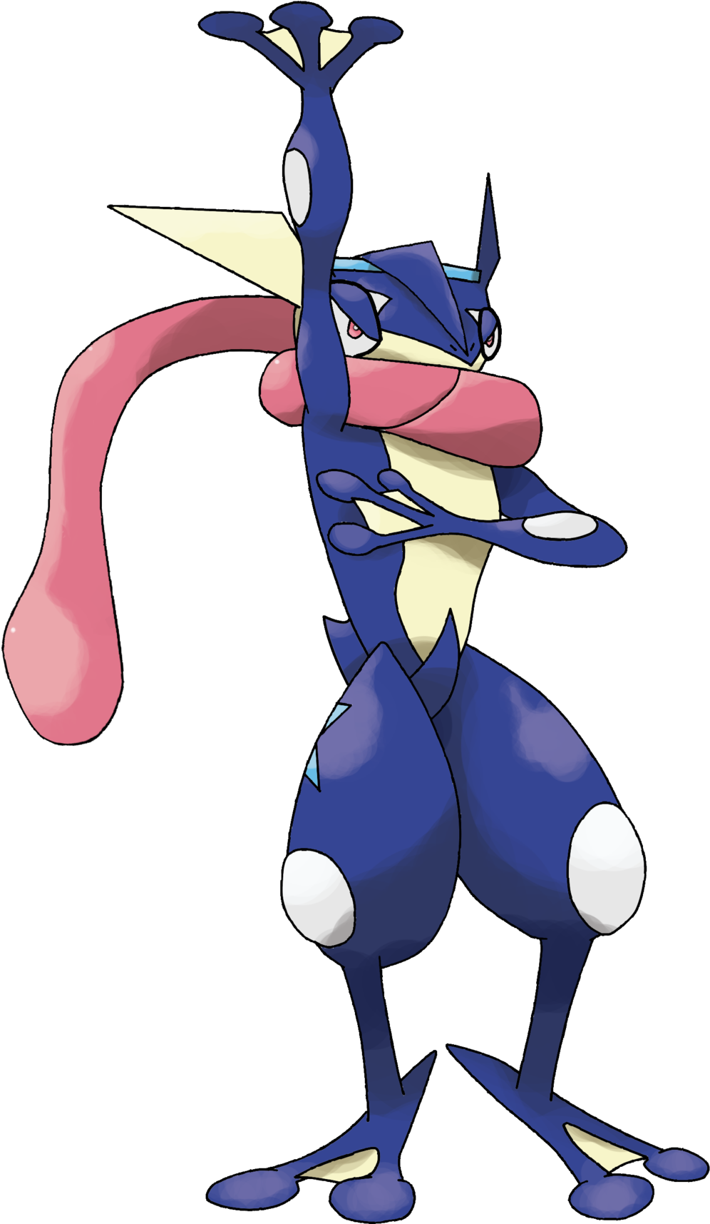 Greninja By Theangryaron On Deviantart Jpg Black And - De Pokémon Amphinobi (1024x1714), Png Download