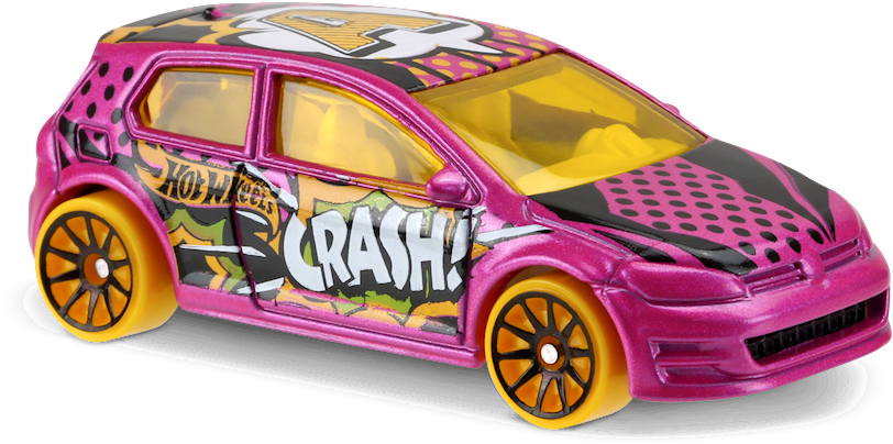 Volkswagen Golf Mk7 2017 - Hot Wheels Golf Mk7 (892x407), Png Download