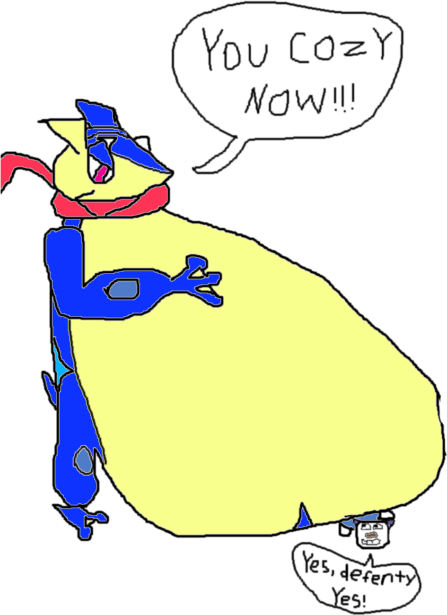 Greninja Fat Blanket - Fat Greninja (660x960), Png Download