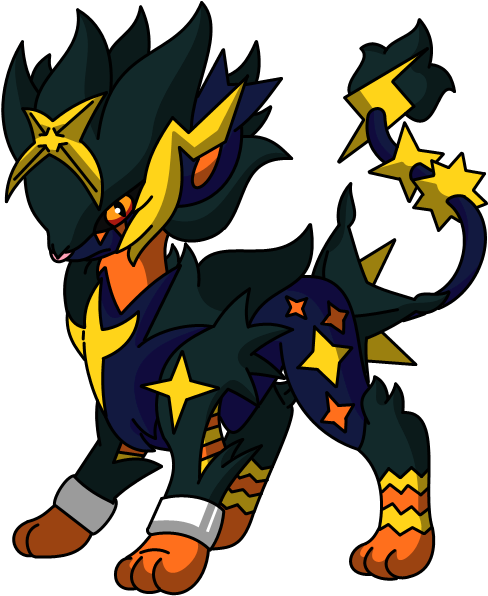 Mega Luxray - Wiki (500x598), Png Download