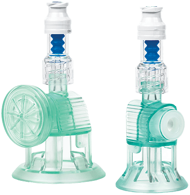 Smartsite™ Vented Vial Access Device - Machine (391x400), Png Download