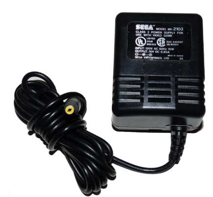 How Which Do I Need Sega Ac Power Supply Information - Sega Genesis Power Supply (435x403), Png Download