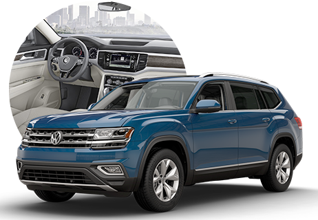 About Volkswagen Near Austin - Volkswagen Atlas (462x320), Png Download