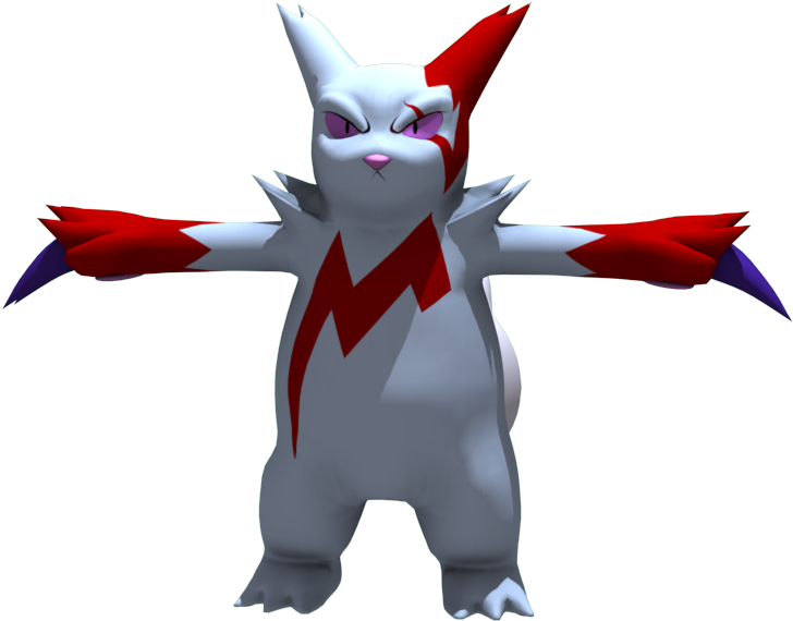 I Concede That The Front Of His Face Is Impossible - Pokémon (845x627), Png Download