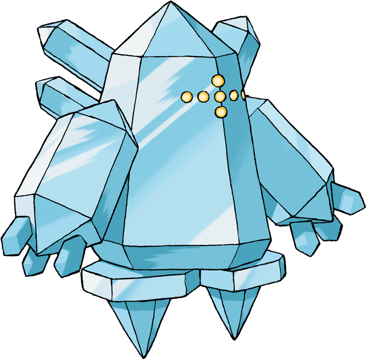 File - Regice - Pokemon Regice (1280x1280), Png Download