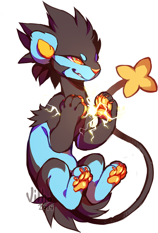 • Pokemon My Art Fanart Luxray I Should Seriously Draw - Luxray Fanart (700x847), Png Download