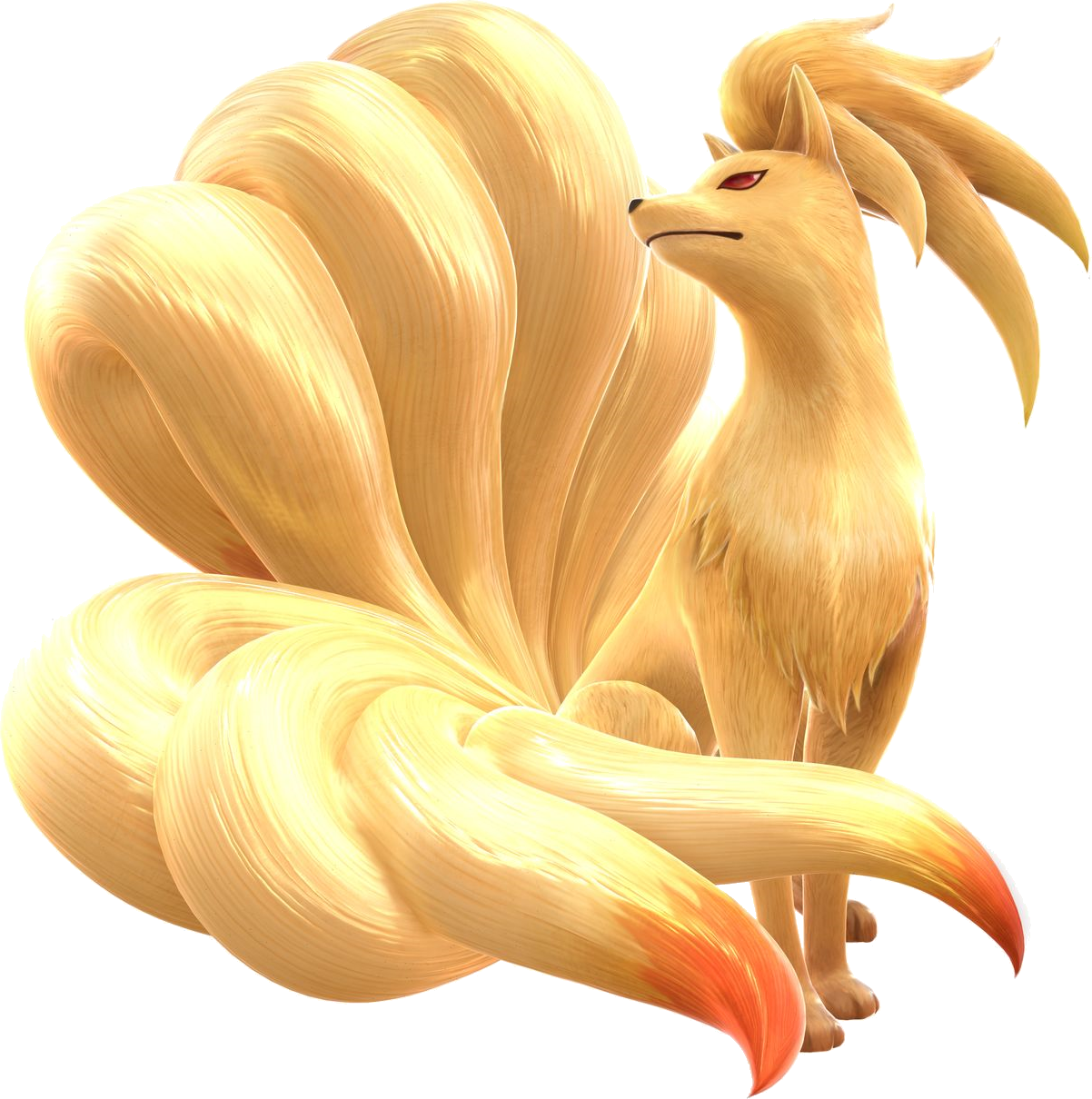 Latest Pokemon Fan, Zbrush, Pokemon Images, Pokemon - Ninetails Pokemon (721x736), Png Download