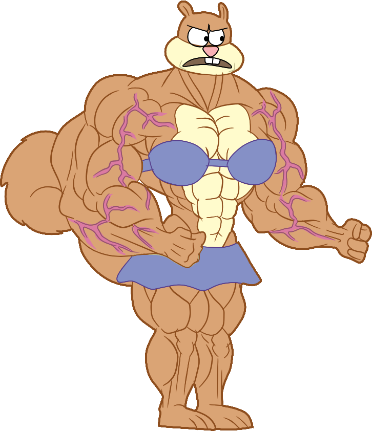 Sandy Muscle By Nixtack-dafneoo - Muscle Sandy (726x842), Png Download