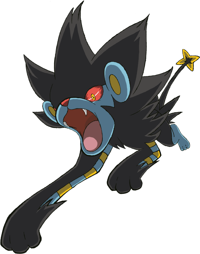 Spoiler - Luxray - Cartoon (707x1000), Png Download
