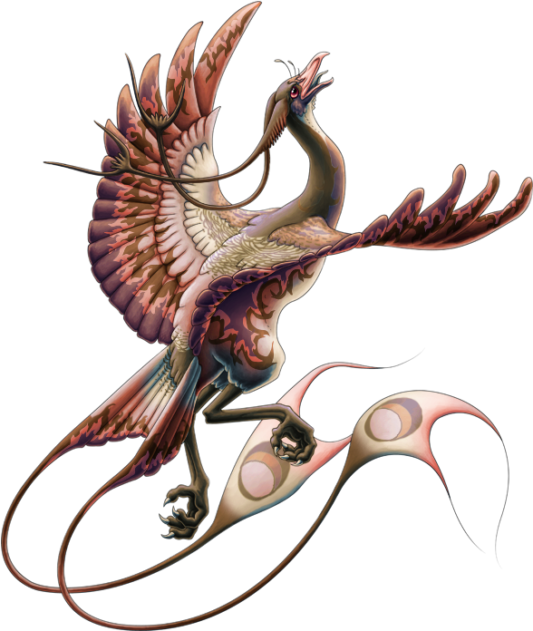 's Inferno Faenix - Illustration (600x703), Png Download