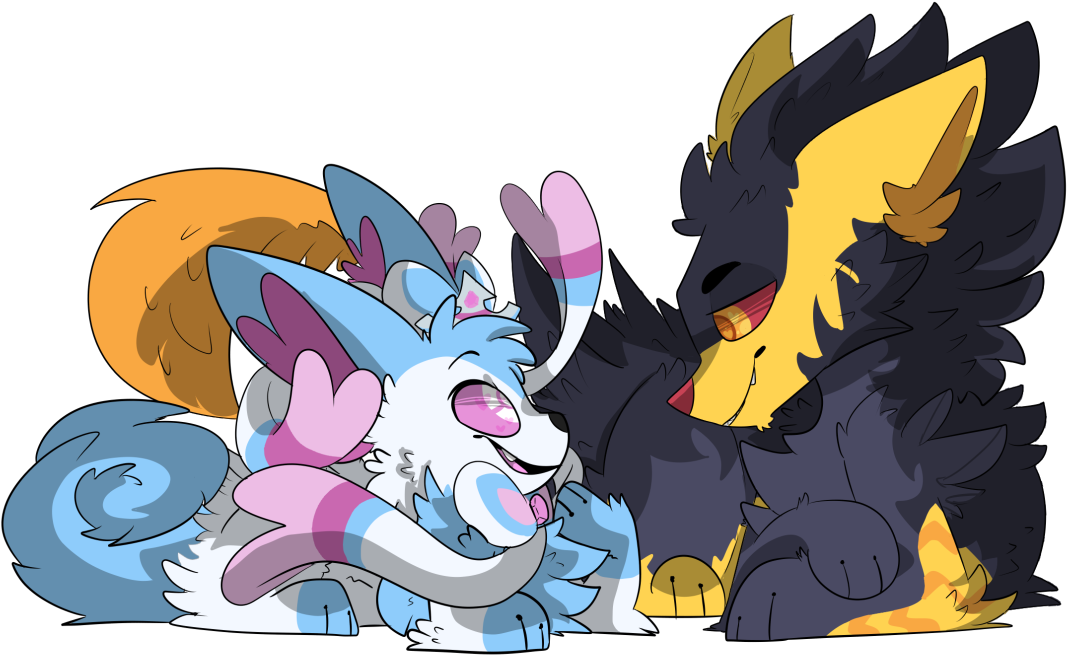 Shiny Mega Luxray Pokédex - Cartoon (1280x723), Png Download