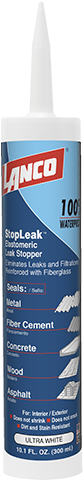 Lanco® Stop Leak™ Is A 100% Elastomeric Styrene / Acrylic - Millilitre (478x500), Png Download