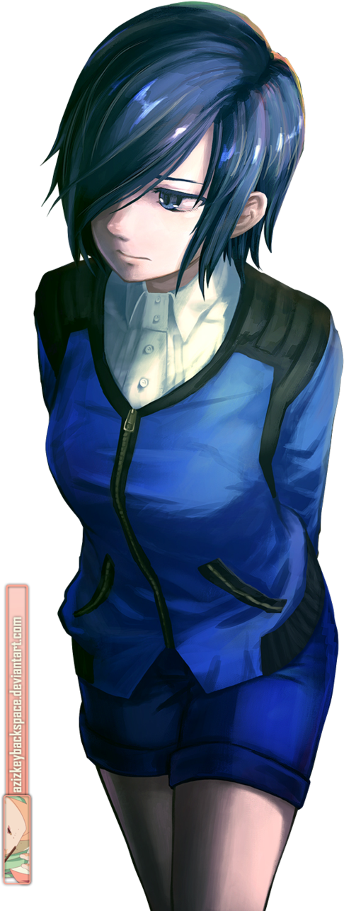Unravel Touka - Animes Tokyo Ghoul Personajes (613x1303), Png Download