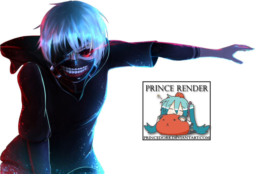Ken Render Tokyo Ghoul Clip Freeuse Library - Anime Render Tokyo Ghoul (1024x713), Png Download