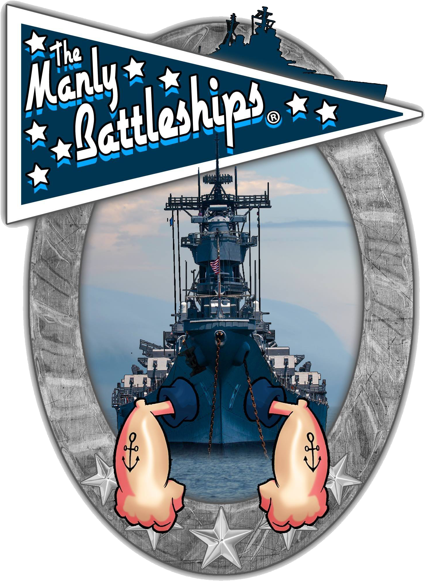 The Manly Battleships® - Logo (2048x2048), Png Download