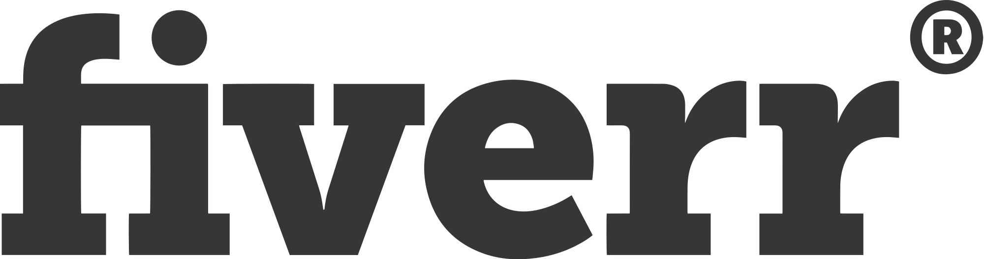 Open - Fiverr Logo Png (2000x527), Png Download