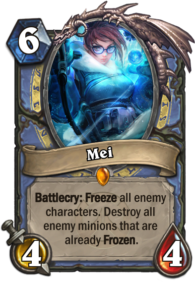 During The Competition, A Few People Said That Torbjorn - 10 Mana Druid Card (400x569), Png Download