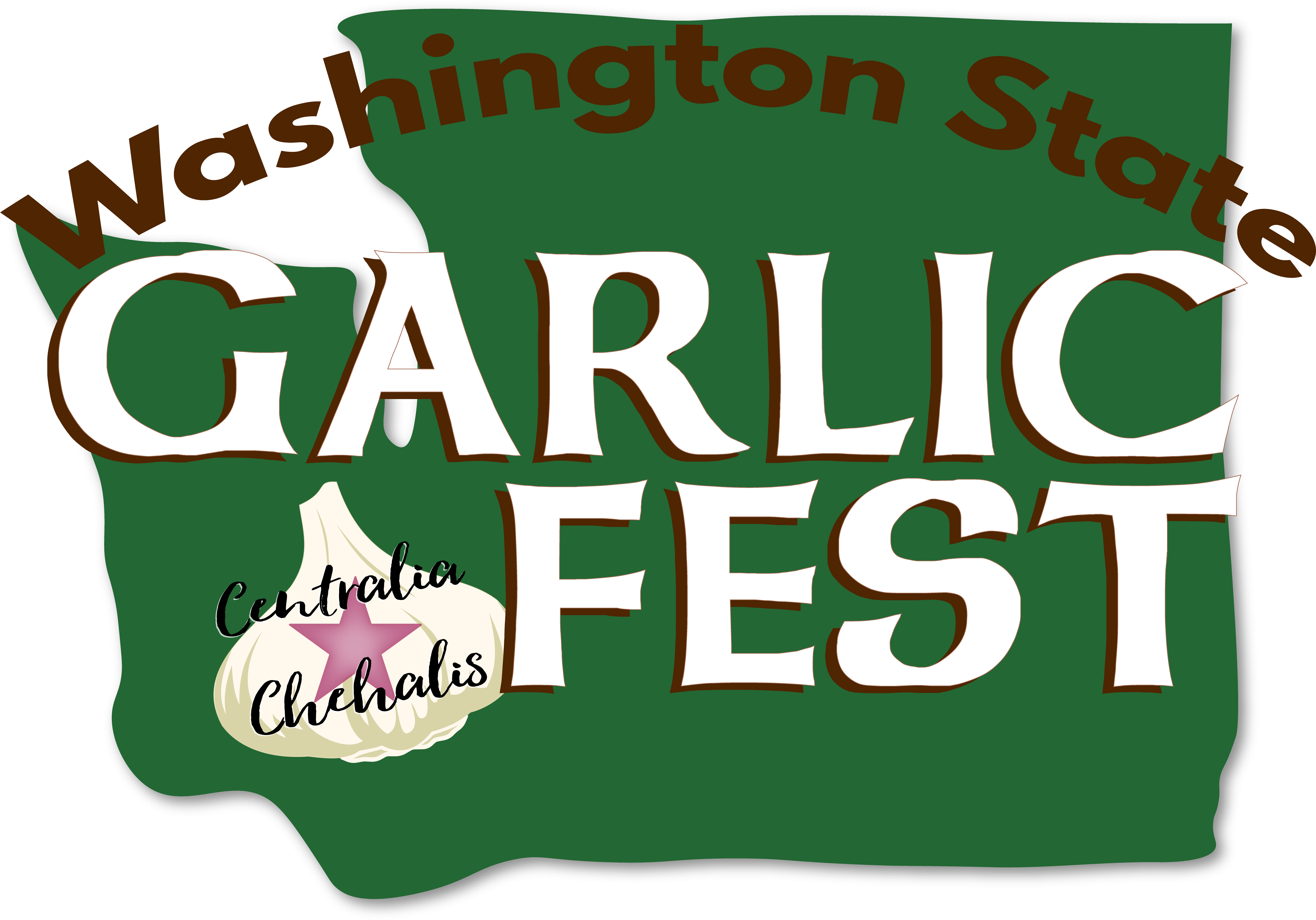 The Garlic Fest And Craft Show Got Its Start Perched - Washington (7110x5400), Png Download